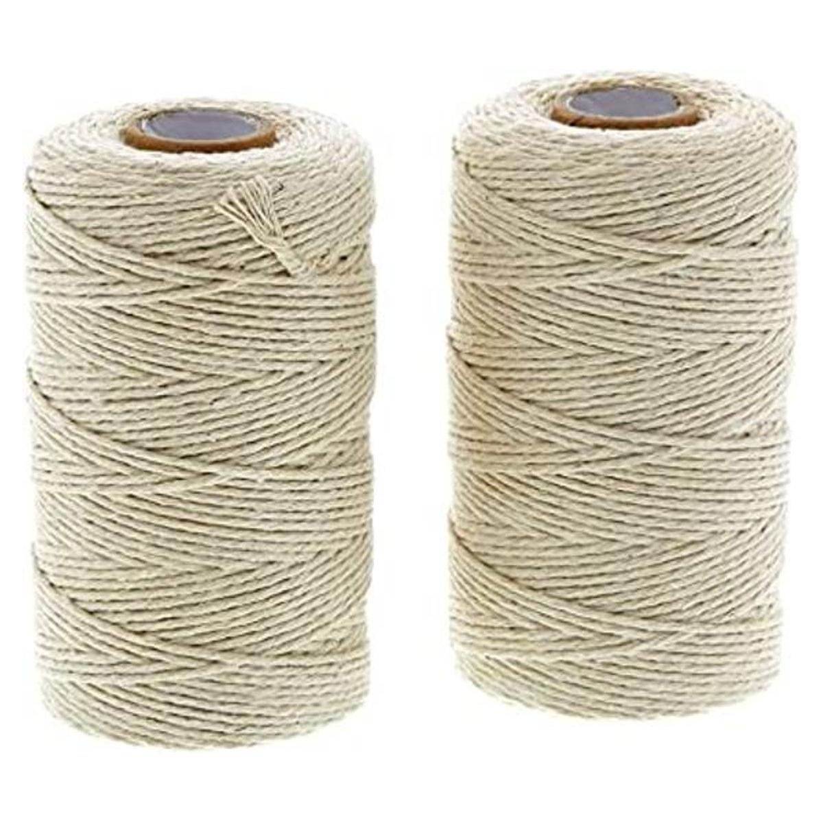 Cuerda de algodón para manualidades carniceros de yute y