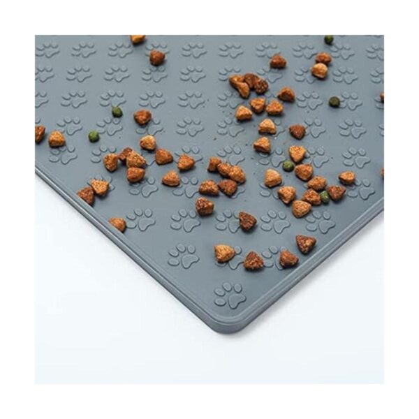 Multiusos Tapete de comida para perros de 11.8 pulgadas_5