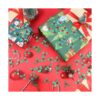 Adornos de Navidad de acebo y bayas 100 piezas de mini_3