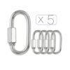 Masendelk 5 cadenas de eslabones rápidos M4 eslabones_2