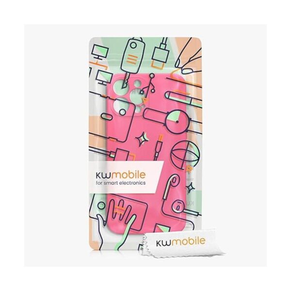 kwmobile Funda delgada de TPU compatible con Apple iPhone_4