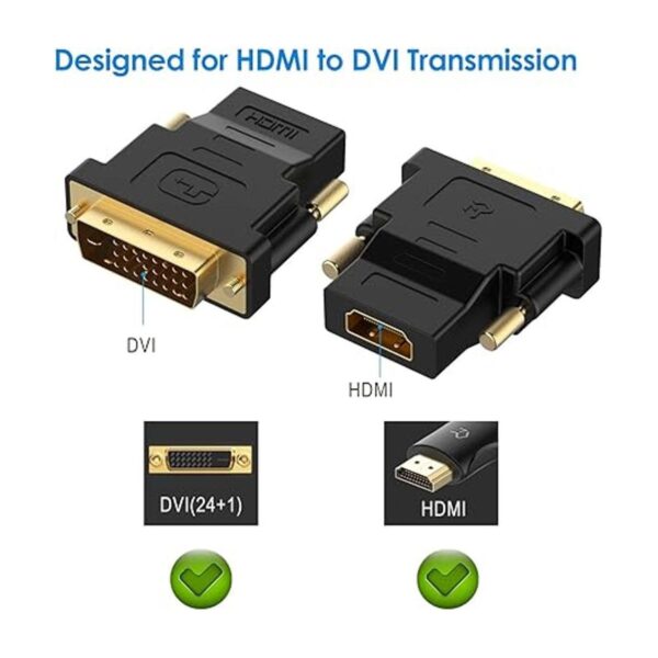 Rankie cable DVI recubierto con oro a HDMI para TV en HD._2