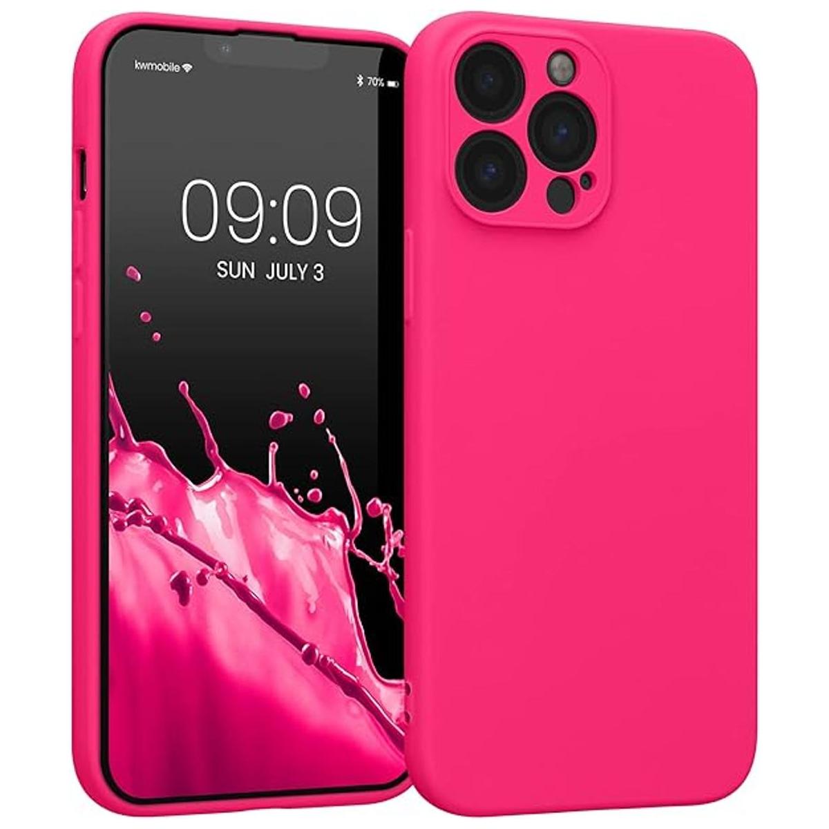 kwmobile Funda delgada de TPU compatible con Apple iPhone