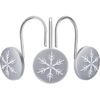 AGPTEK 12 ganchos decorativos para cortina de ducha
