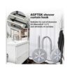 AGPTEK 12 ganchos decorativos para cortina de ducha