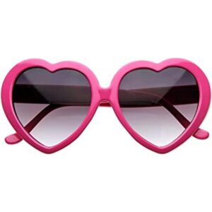 SMARTOWN Lentes de sol retro en forma de corazón de gran_1