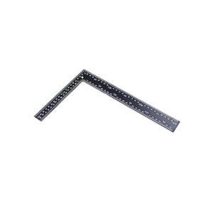 Leathercraft Negro templado Acero inoxidable medición
