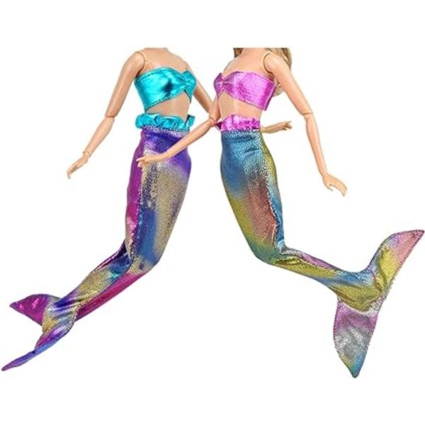 ETING vestido de sirena hecho a mano de cuento de hadas de_1