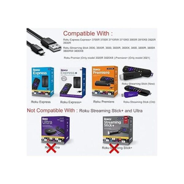 Cable de alimentación USB para Roku Streaming Stick_2