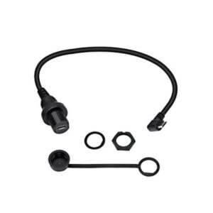 Cerrxian 11.8 in ángulo recto Micro USB Mount Extensión_1