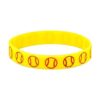 Pulseras de silicona de softball 8 unidades de regalo de_4