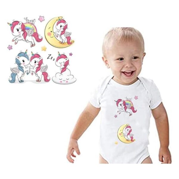 Parches de unicornio termoadhesivos adhesivos adhesivos