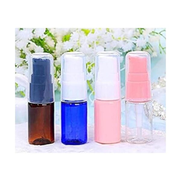 6 botellas de 10 ml sin BPA color marrón vacías y_2