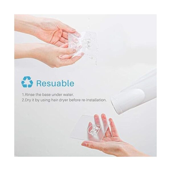LUXEAR Paquete de 6 calcomanías adhesivas reutilizables