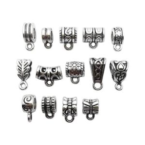 Kinteshun Cuentas de pulsera conectores colgantes de
