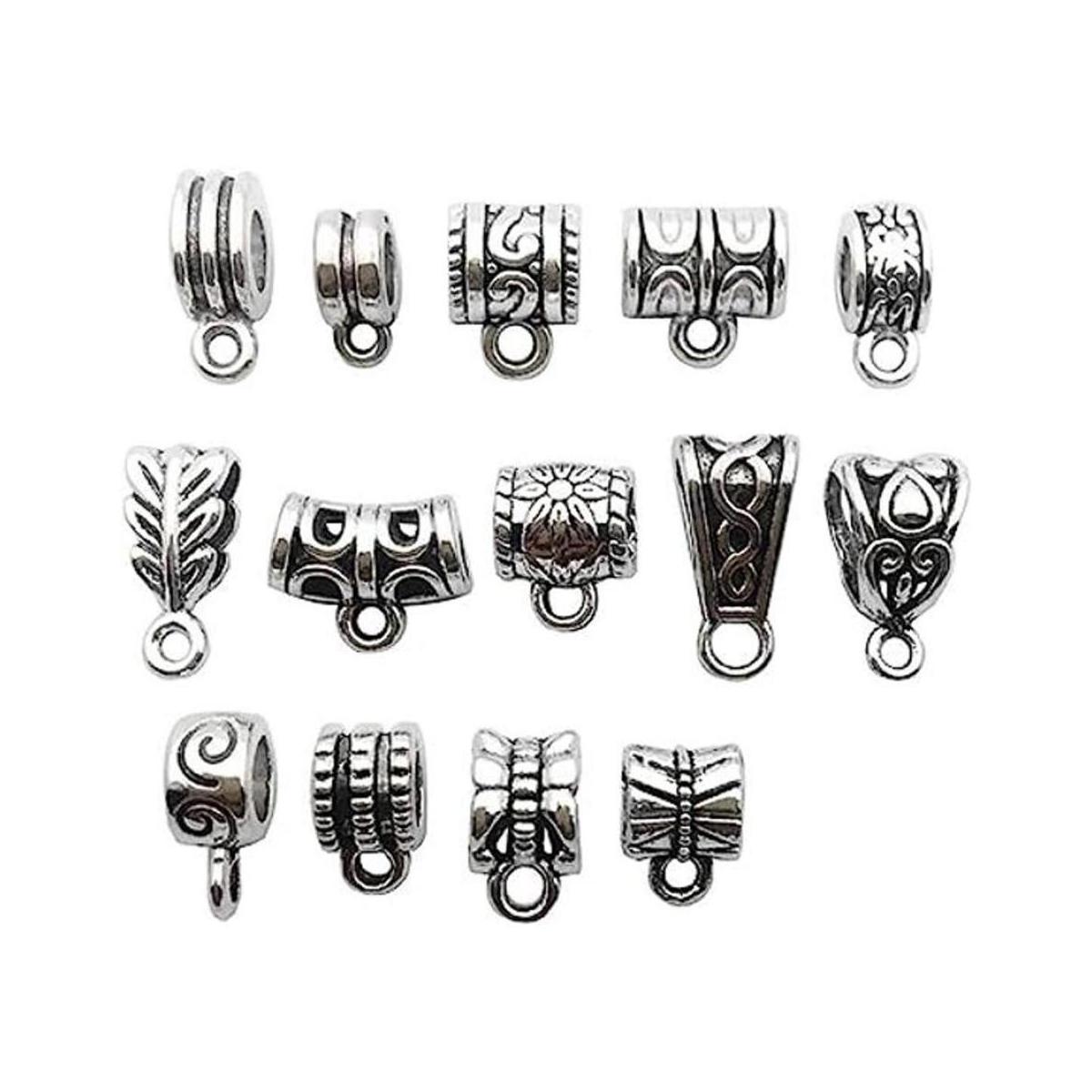 Kinteshun Cuentas de pulsera conectores colgantes de