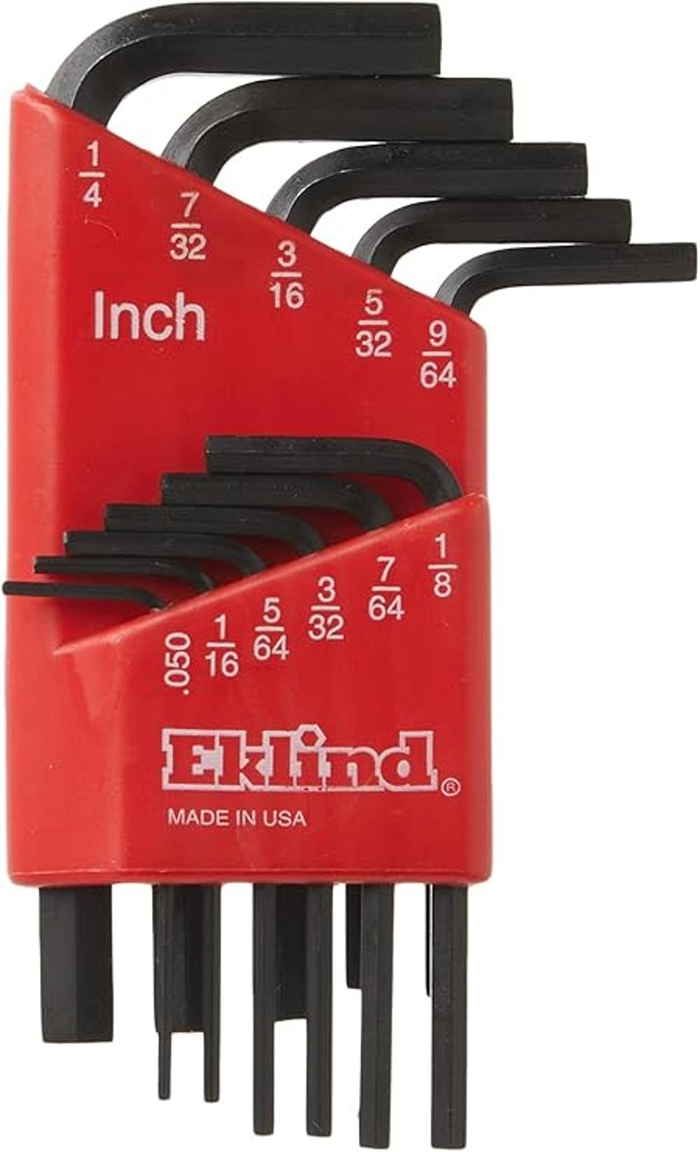 EKLIND Llave Allen hexagonal 10111 Juego de 11 piezas SAE