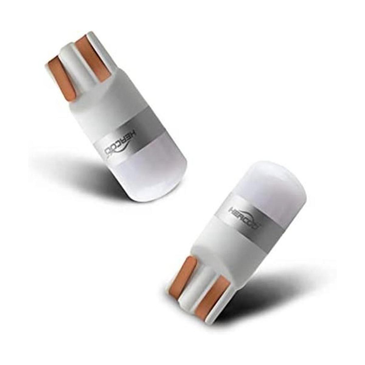 HERCOO Luz de matrícula T10 13030SMD bombillas LED blancas