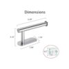 DGWHYC Soporte para papel higiénico soporte para papel