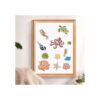 GORGECRAFT Juego de 8 plantillas mixtas de animales