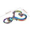 LC LICTOP arco iris metal forma de corazón giratorio_5