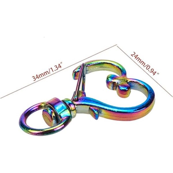 LC LICTOP arco iris metal forma de corazón giratorio_5