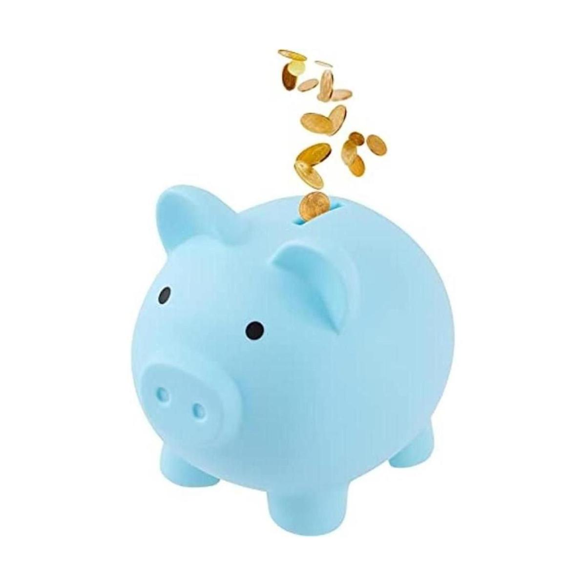 GADIEDIE Alcancía para niños banco de dinero de plástico