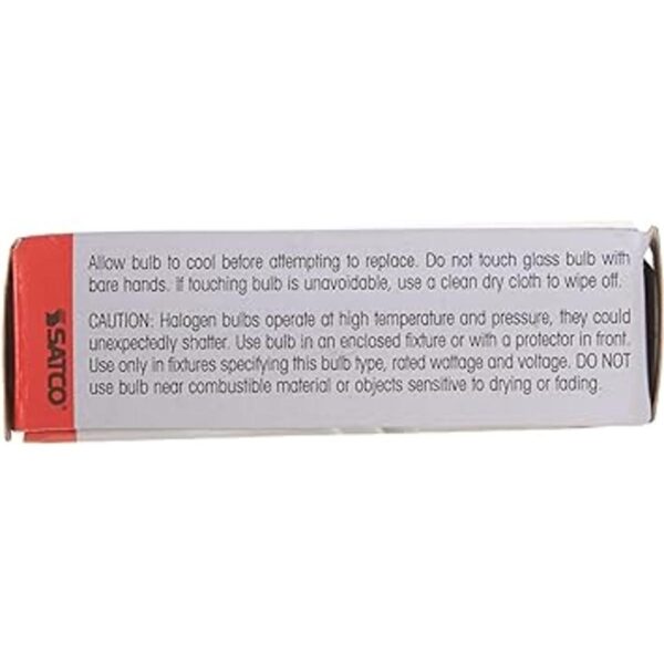 Satco S4617 Bombilla halógena T4 75 W 1250 lúmenes_5