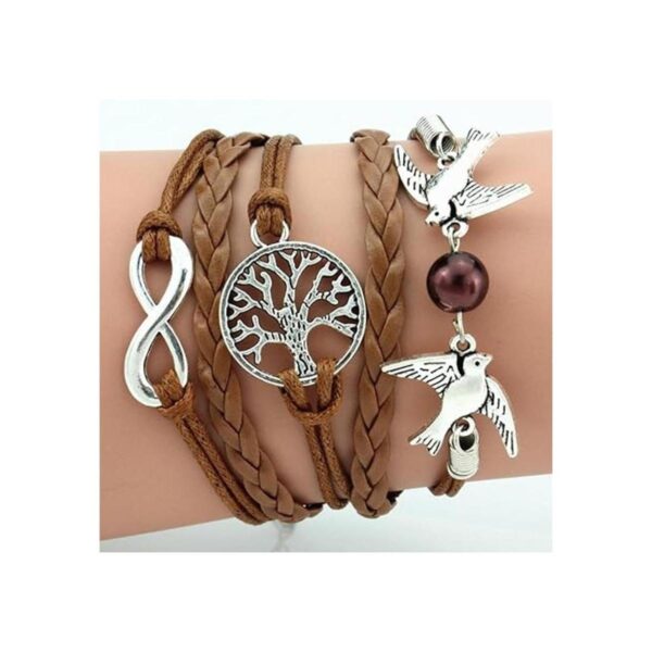 alimitopia 50pcs aleación árbol de vida de amuletos de la