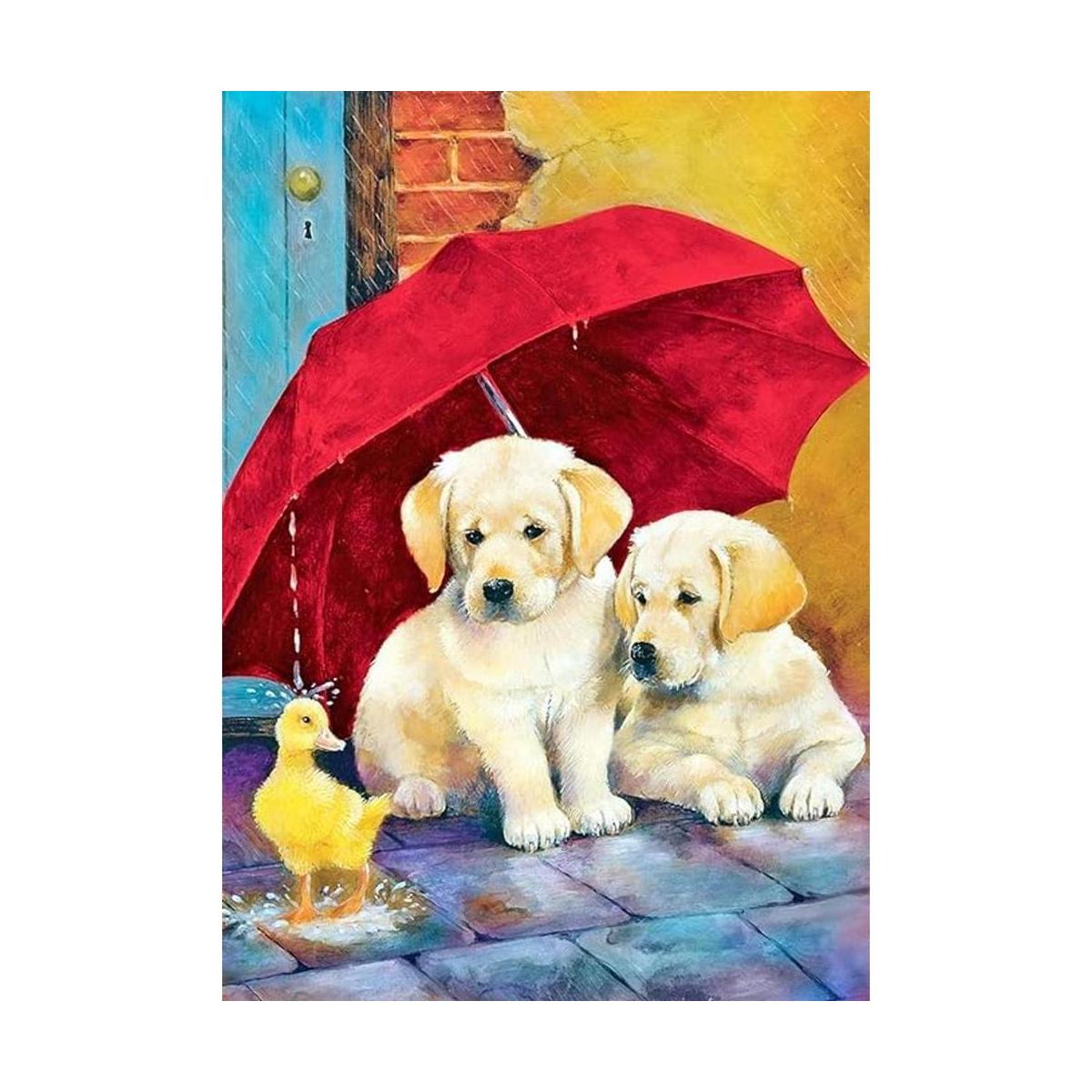 Stalente Kits de pintura de diamante para adultos perro