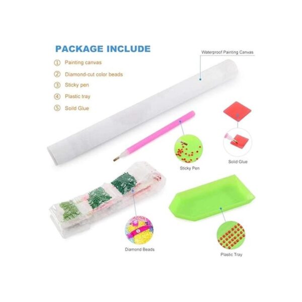 Stalente Kits de pintura de diamante para adultos perro_6