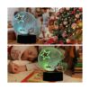 Lámpara LED de noche con iluminación 3D 7 colores con_3