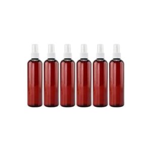 Cornucopia Botellas de aerosol de plástico marrón ámbar_1