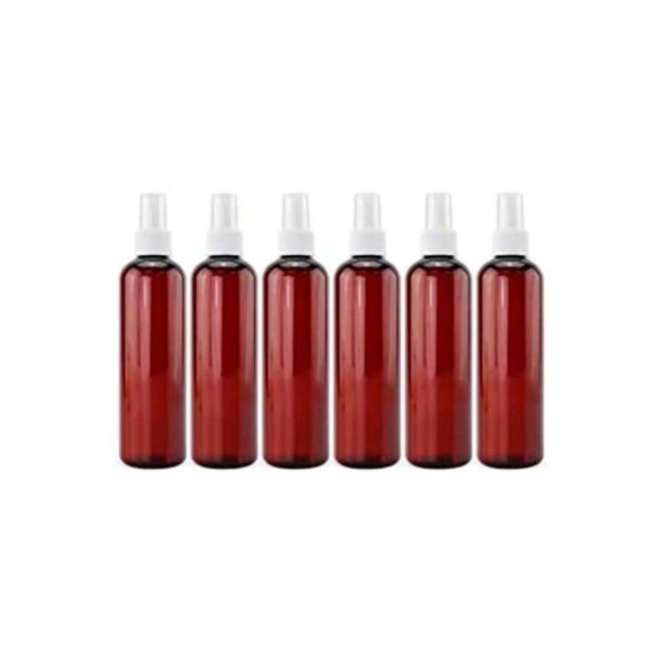 Cornucopia Botellas de aerosol de plástico marrón ámbar_1