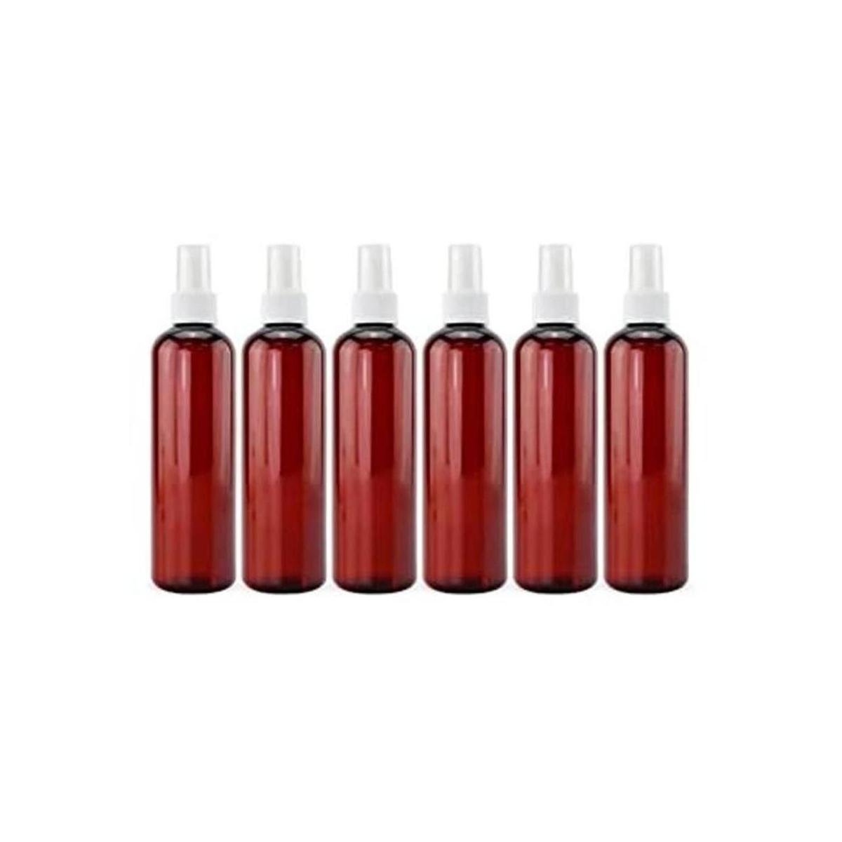 Cornucopia Botellas de aerosol de plástico marrón ámbar