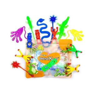 DoDoMagxanadu Paquete de 14 juguetes adhesivos elásticos_1