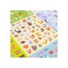 Juego de calcomanías de animales para niños 800 unidades