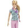 Barbie Muñeca enfermera rubia 12 pulgadas con ropa_2