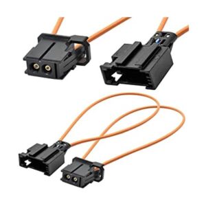 DKARDU 2 adaptadores macho y hembra de fibra óptica para_1