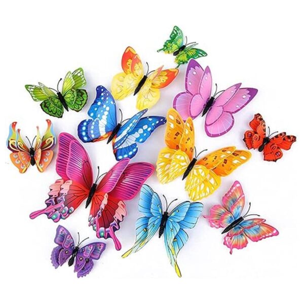 OPSEAM Decoración de pared de mariposa 2448 unidades_1