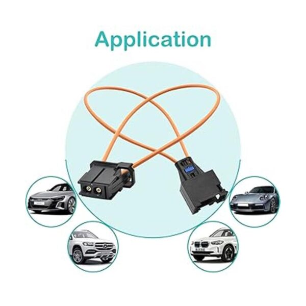 DKARDU 2 adaptadores macho y hembra de fibra óptica para_4
