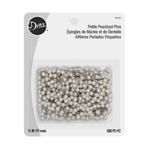 Dritz Petite Pearlized Tamaño 12 34 pulgadas Blanco Perla_1