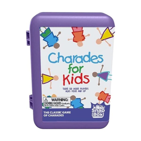 Caja a presión Charades para niños el juego familiar No_1