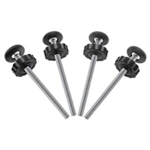 4 varillas universales de husillo roscado para puerta de_1