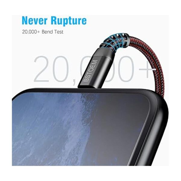Cable de carga extra largo Lightning para iPhone paquete_2