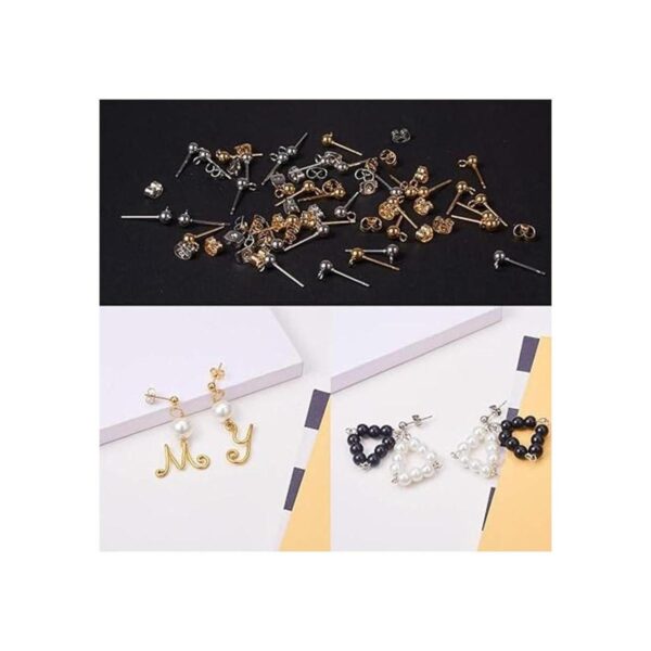 PH PandaHall 20 pares de aretes de acero inoxidable 304_5