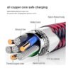 Cable de carga extra largo Lightning para iPhone paquete_5