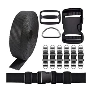 Juego de correas de hebillas de 34 pulgadas de 6 yardas