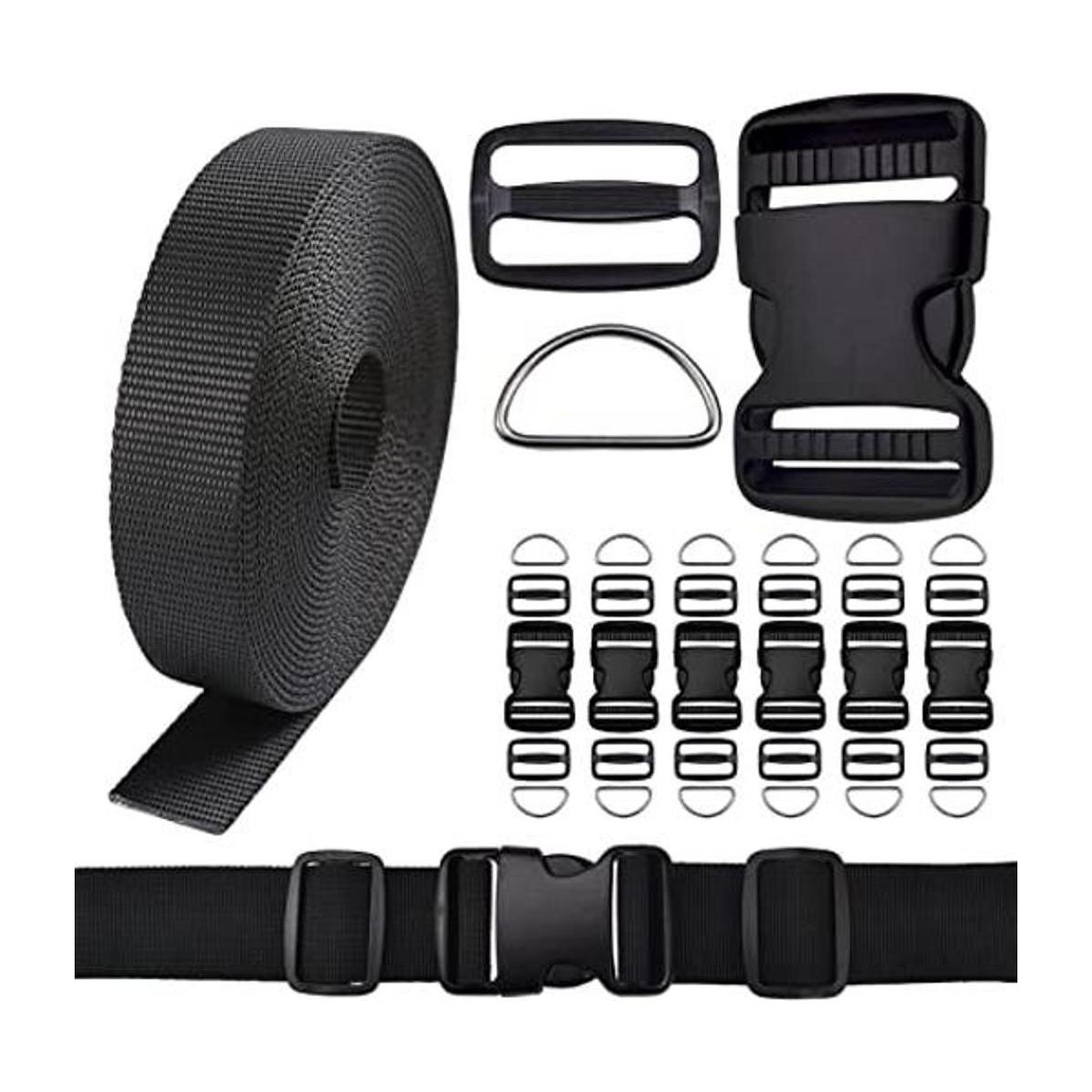 Juego de correas de hebillas de 34 pulgadas de 6 yardas