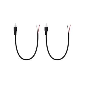 Fancasee Cable de altavoz RCA macho adaptador de conector_1